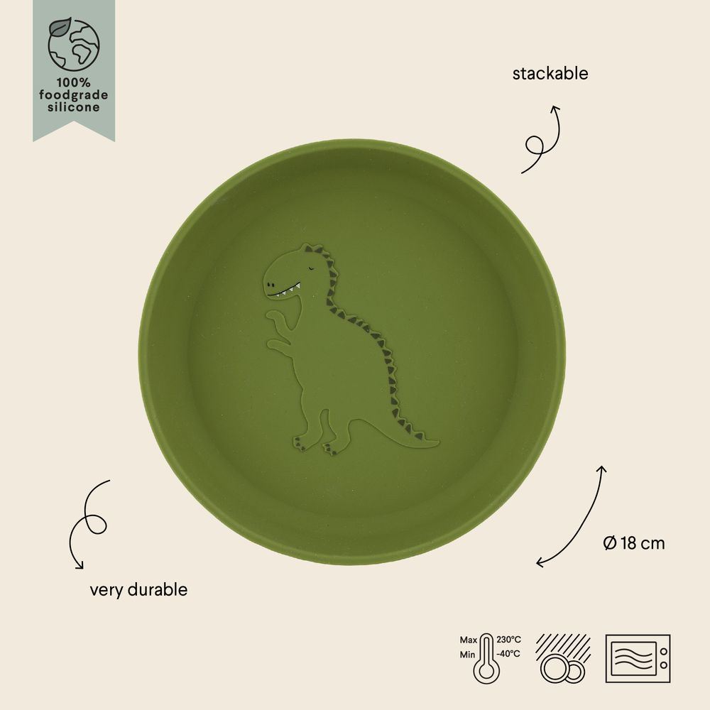 Trixie - Silicone Plate - Mr. Dino