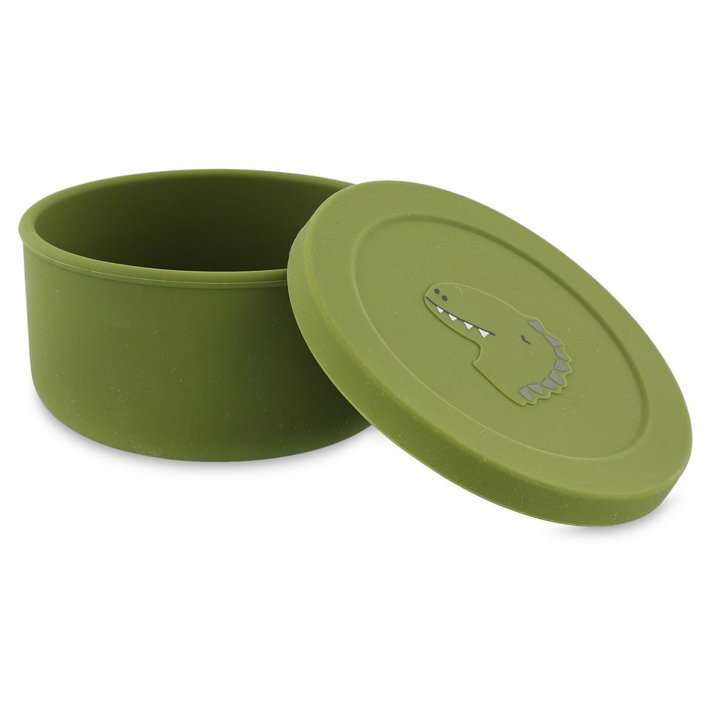 Trixie - Silicone Snack Box W/Lid - Mr. Dino