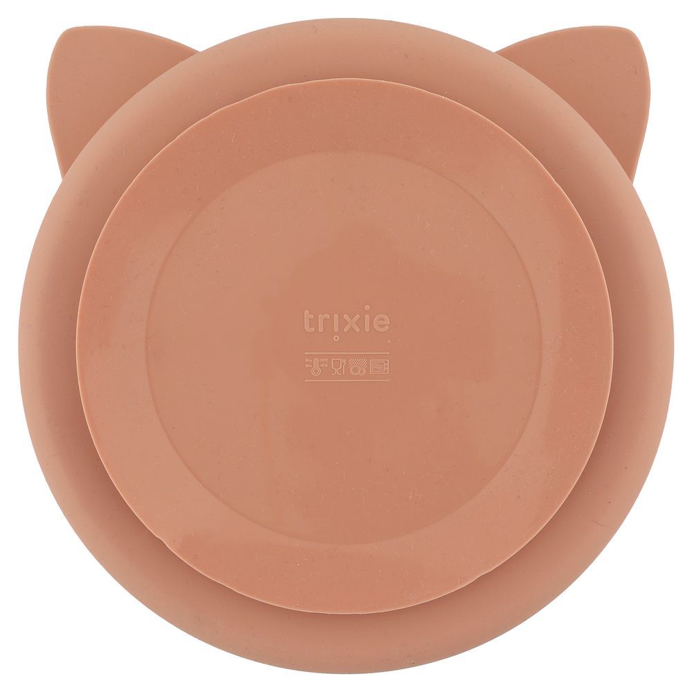 Trixie - Silicone Divided Plate W/Suction - Mrs. Cat