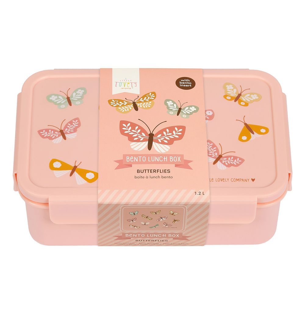 A little Lovely Company - Bento Lunch Box - Butterflies