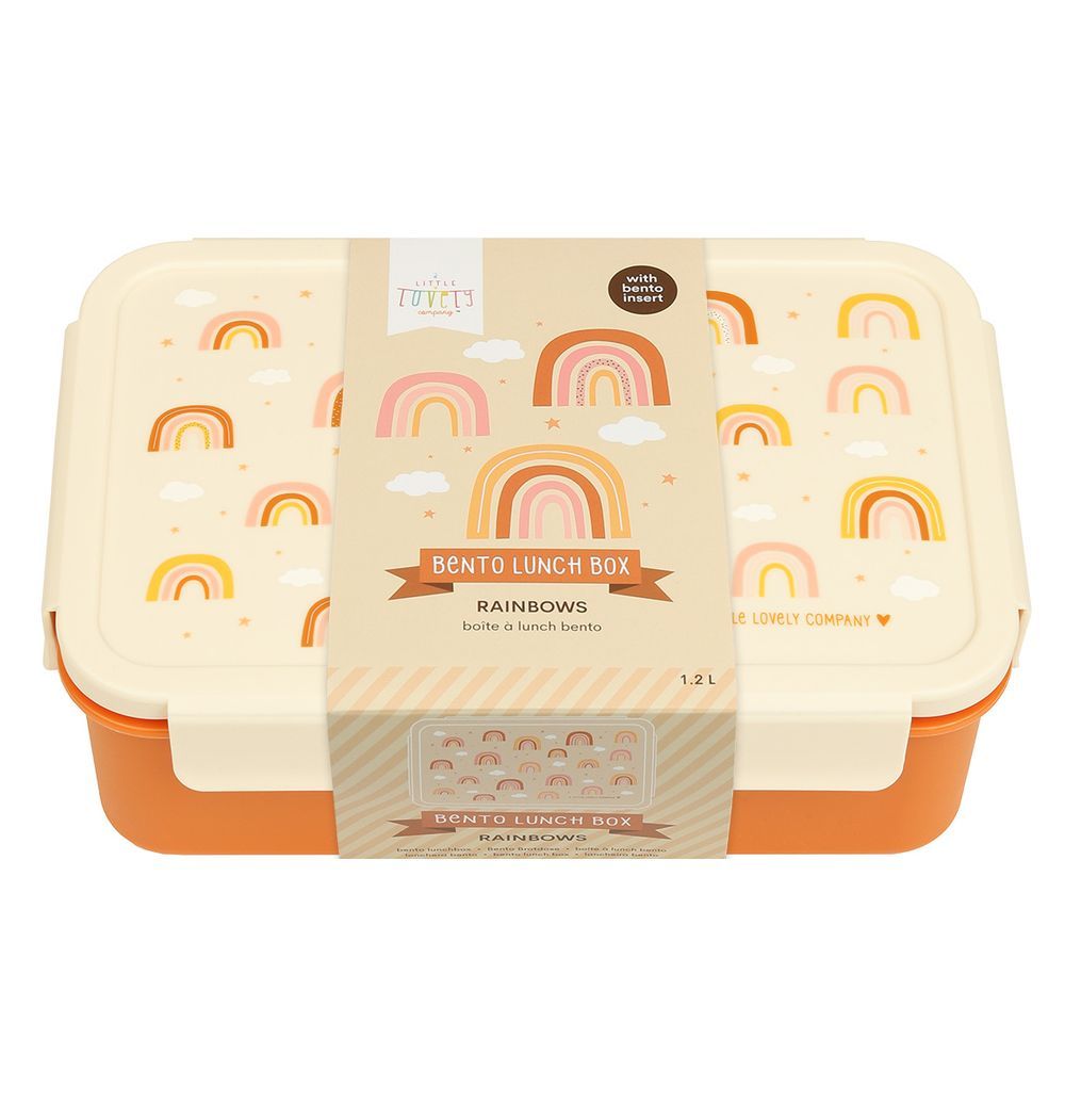 A little Lovely Company - Bento Lunch Box - Rainbows