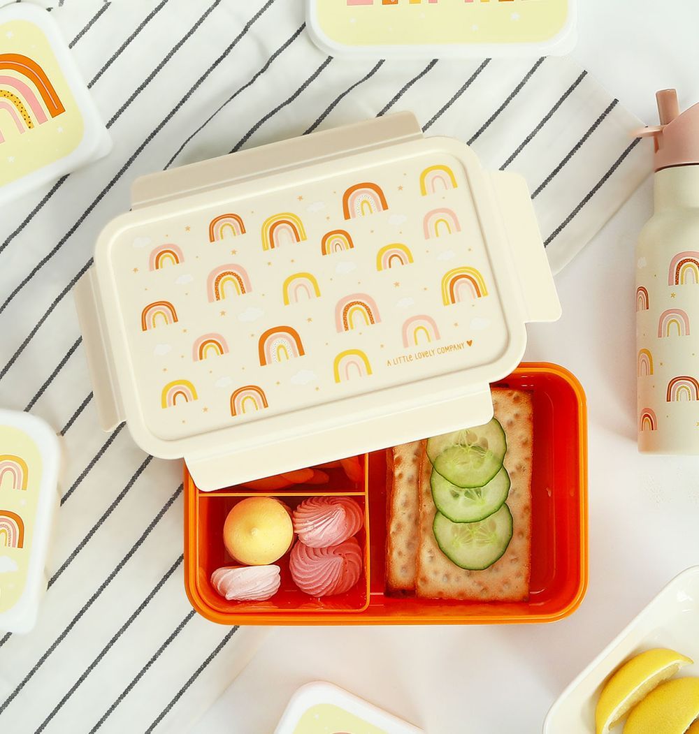 A little Lovely Company - Bento Lunch Box - Rainbows