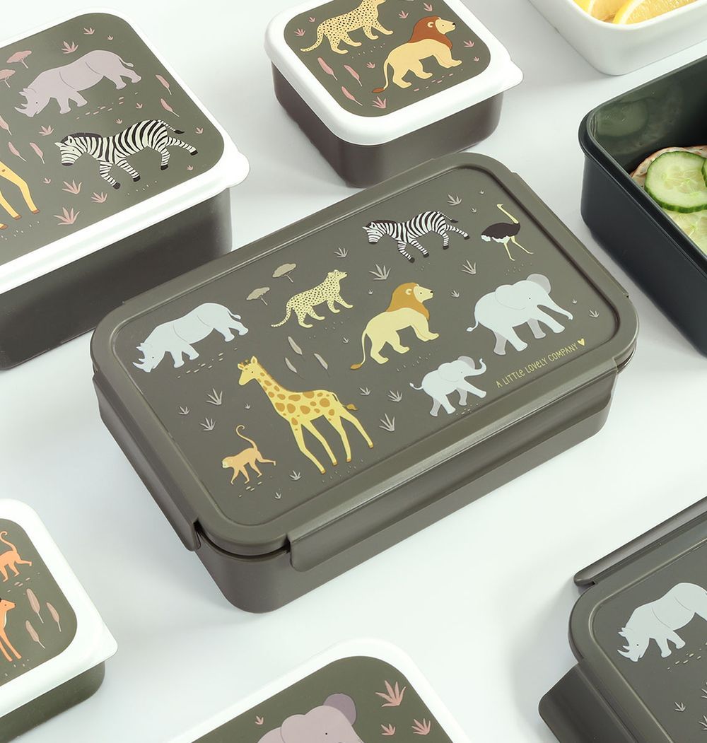 A little Lovely Company - Bento Lunch Box - Savanna