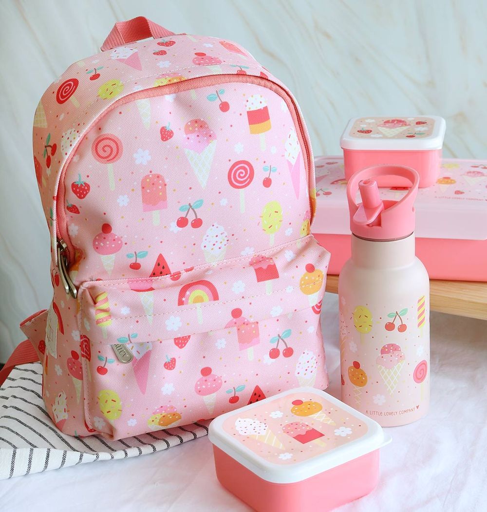 A Little Lovely Company - Little Backpack - Ice Cream - 11.8-inch