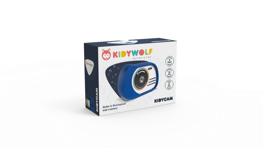 Kidywolf - Kidycam Camera - Blue