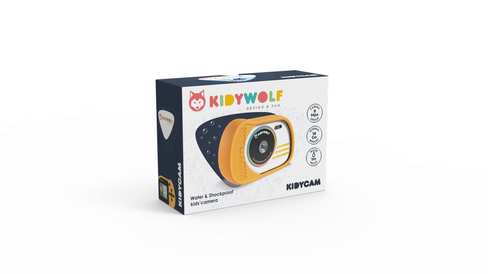 Kidywolf - Kidycam Camera - Yellow