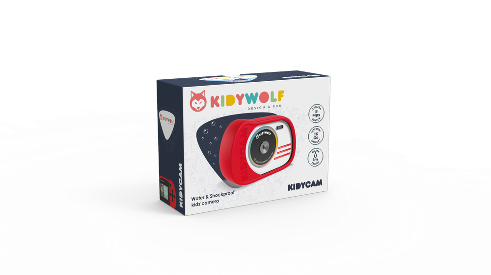 Kidywolf - Kidycam Camera - Red