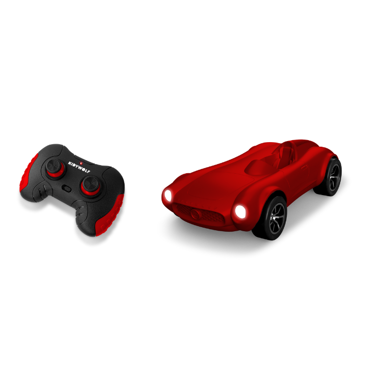 Kidywolf - Kidycar Remote Control Drift Car - Red