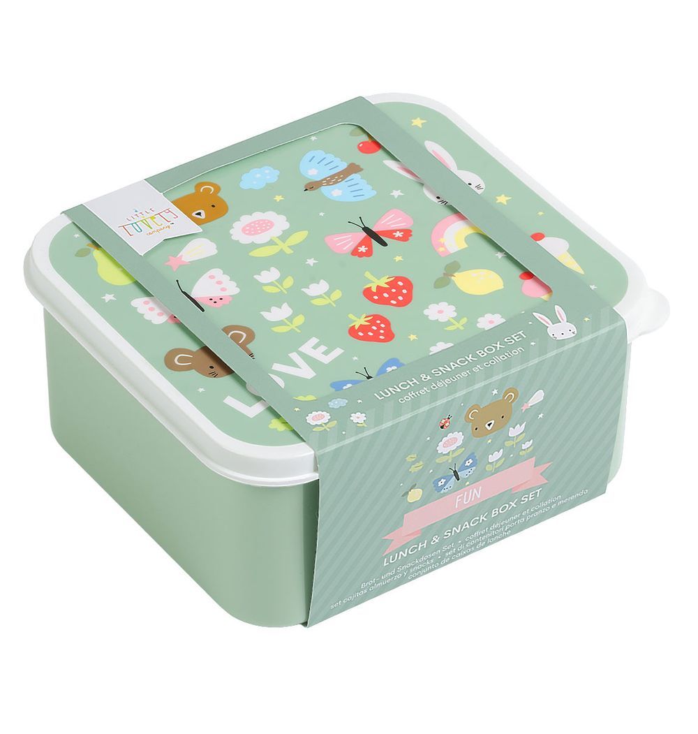 A little Lovely Company - Lunch and Snack Box Set - Joy