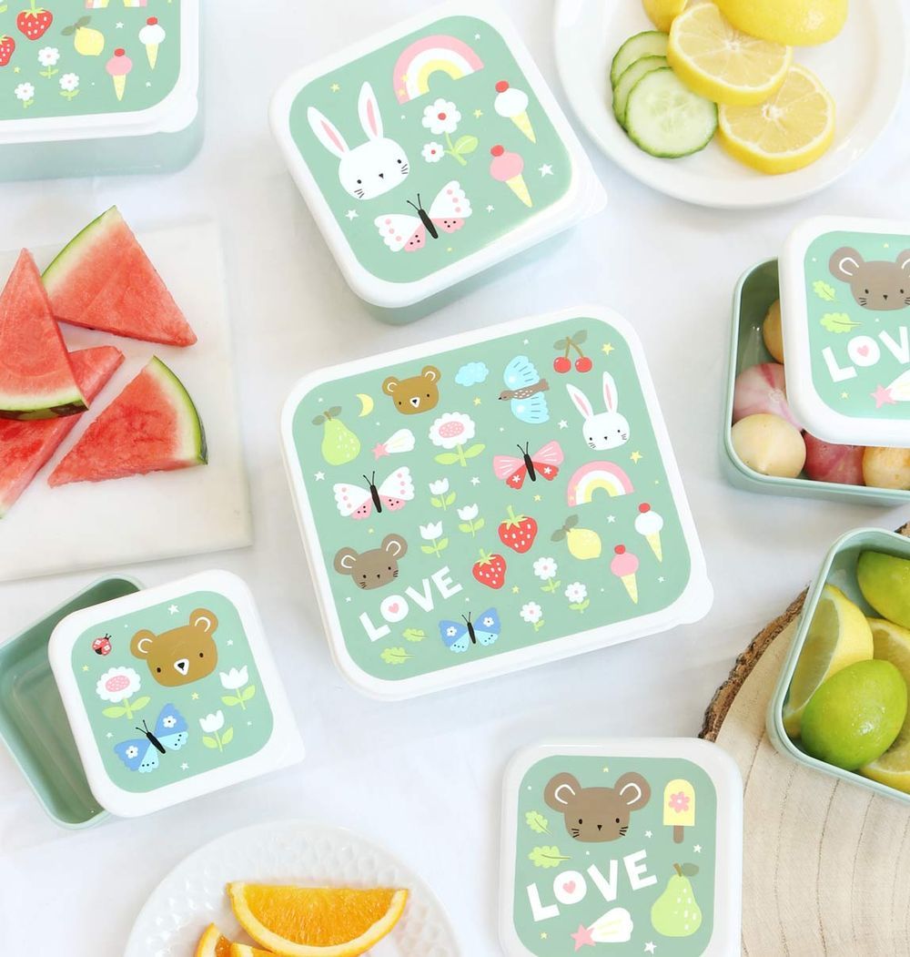 A little Lovely Company - Lunch and Snack Box Set - Joy