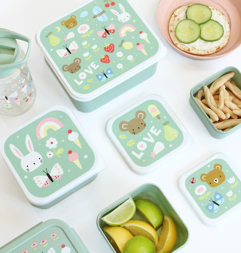 A little Lovely Company - Lunch and Snack Box Set - Joy