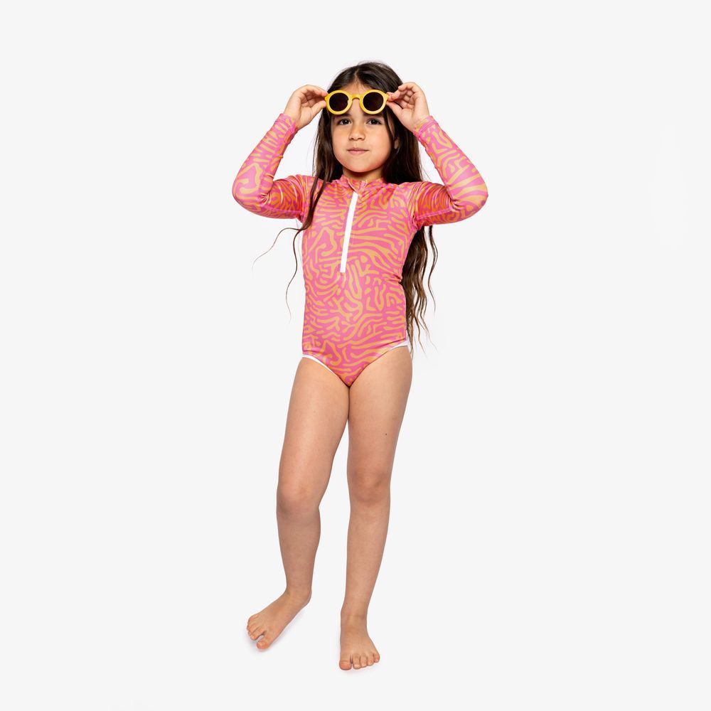 Beach & Bandits - Pink Coral Swimsuit