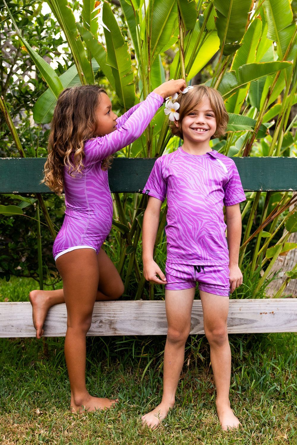 Beach & Bandits - Purple Shade Swimsuit