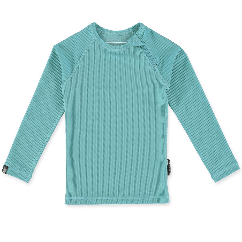 Beach & Bandits - Ribbed Long Sleeve Swim Tee - Coastal