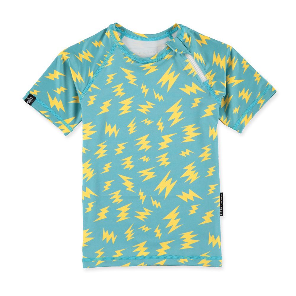 Beach & Bandits - Bolts Of Lightning Swim Tee