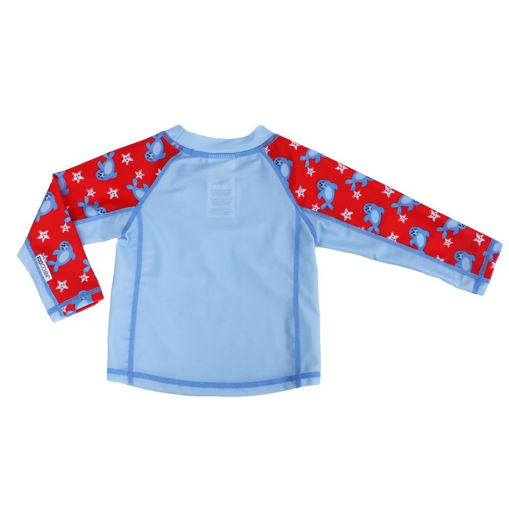 Baby Rash Guard Long Sleeved Swim Top - Seal