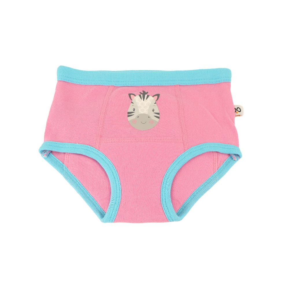 Zoocchini - Girl's Potty Training Pants - Zoo Friends - Pack of 3