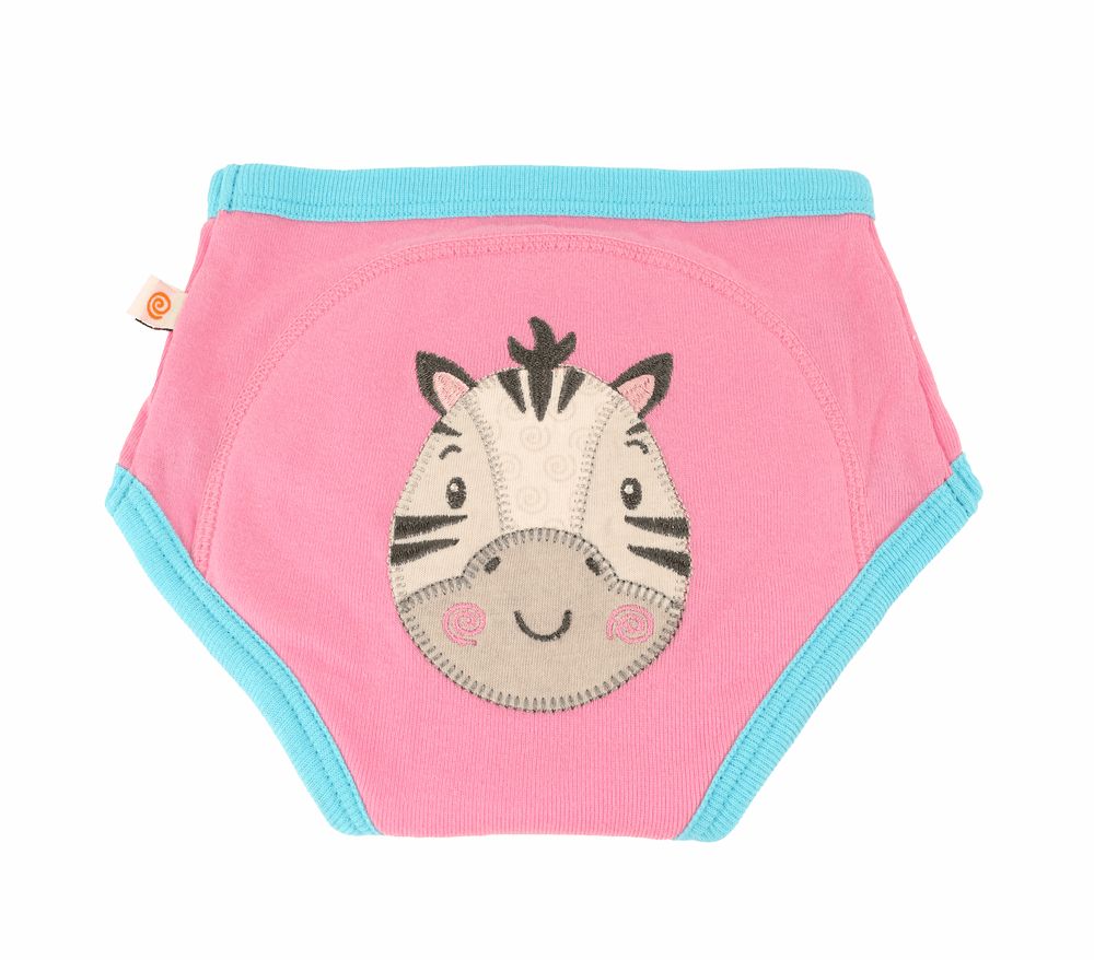 Zoocchini - Girl's Potty Training Pants - Zoo Friends - Pack of 3