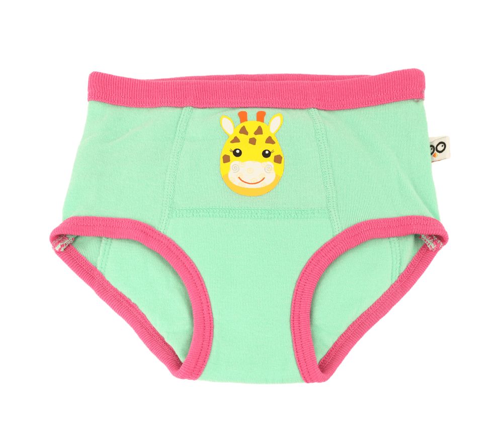 Zoocchini - Girl's Potty Training Pants - Zoo Friends - Pack of 3