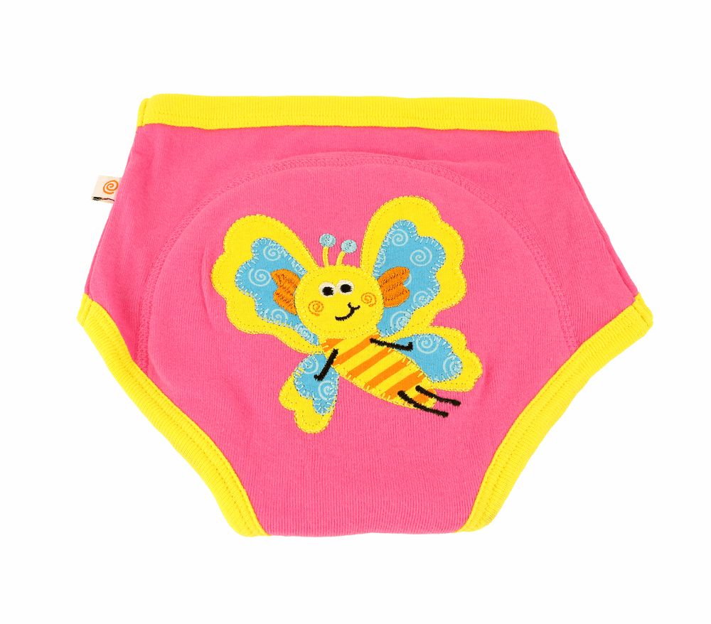 Zoocchini - Girl's Potty Training Pants - Garden Creatures - Pack of 3