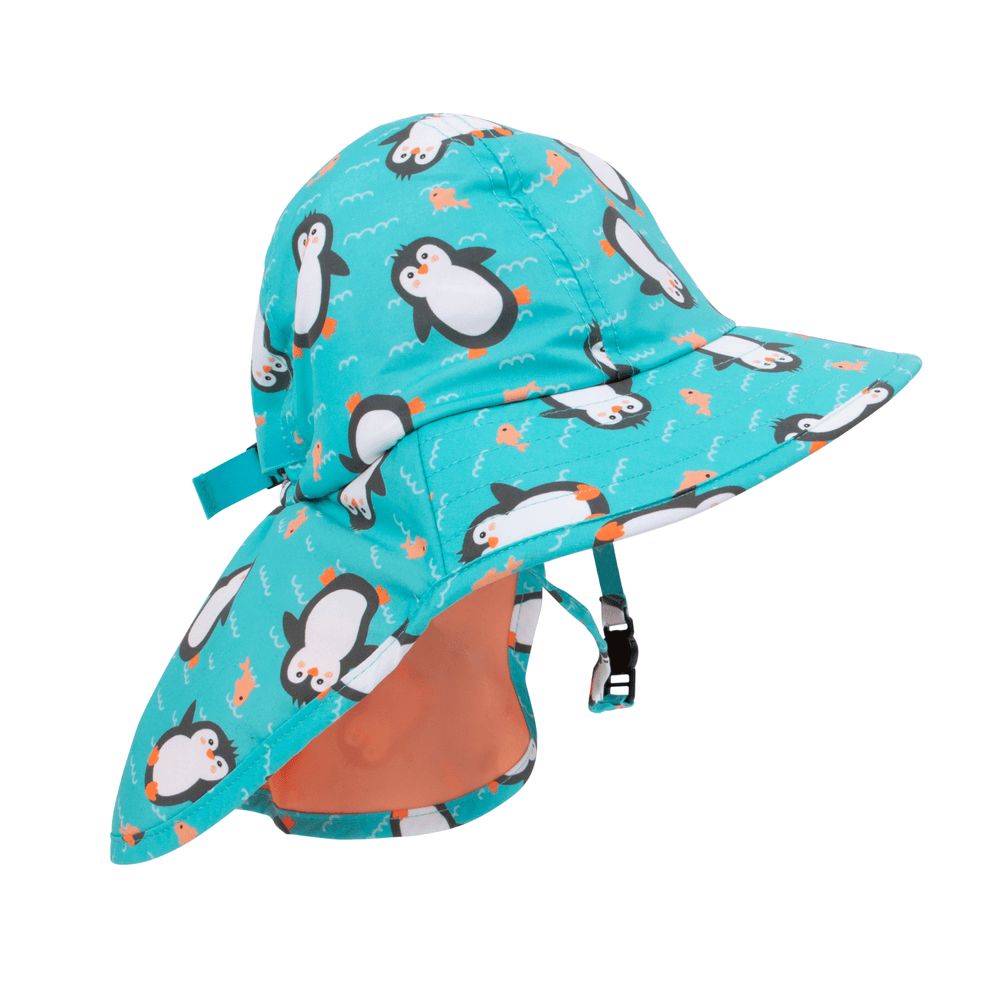 Zoocchini - Cape Sun Hat - Penguin