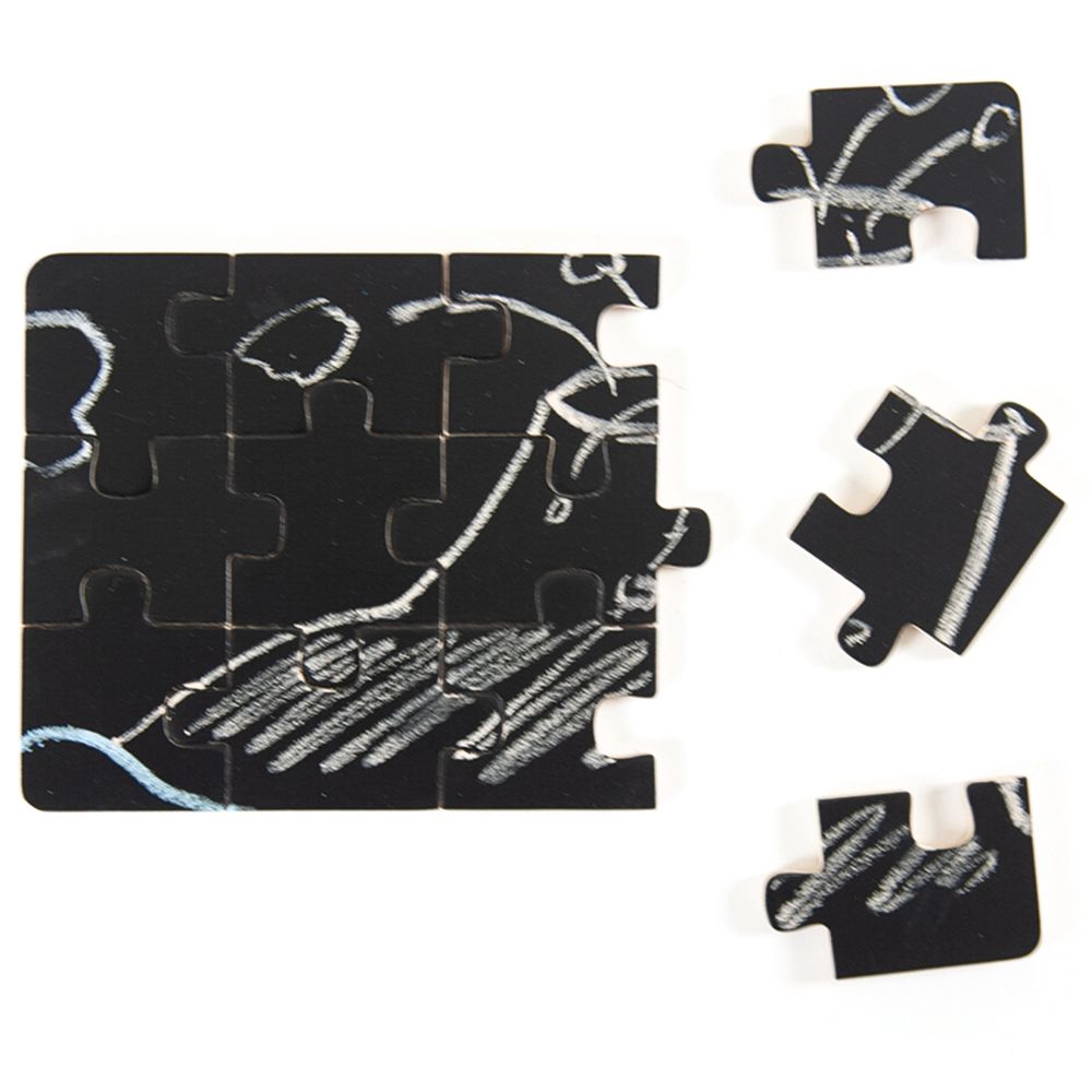 Andreu Toys - 4 Puzzles Blackboard Diorama