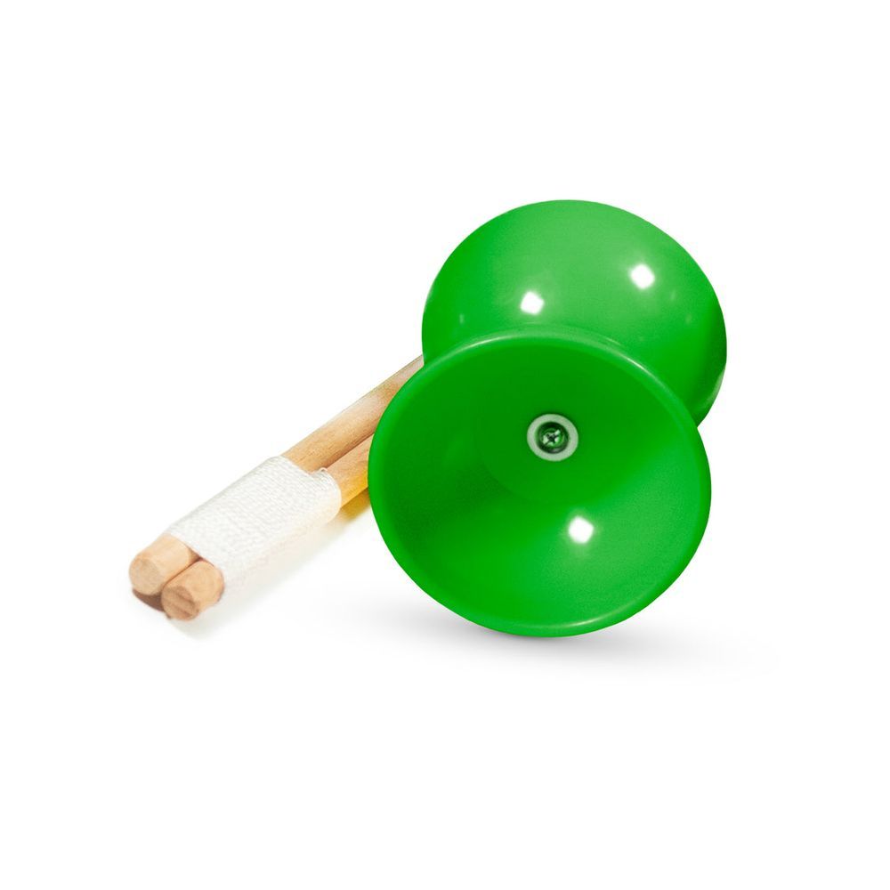 Dawson Sports - Juggling Bearing Diabolo With Sticks - Green