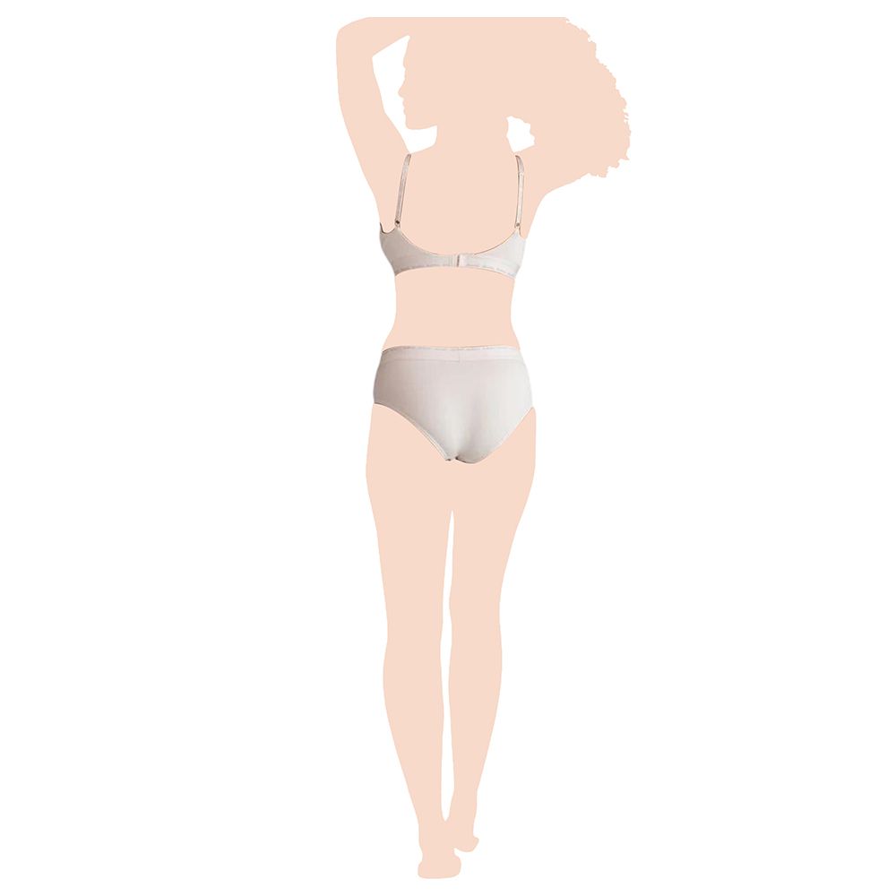 Mums & Bumps - Blanqi - Soft Essentials Postpartum Panty - Pale Peach