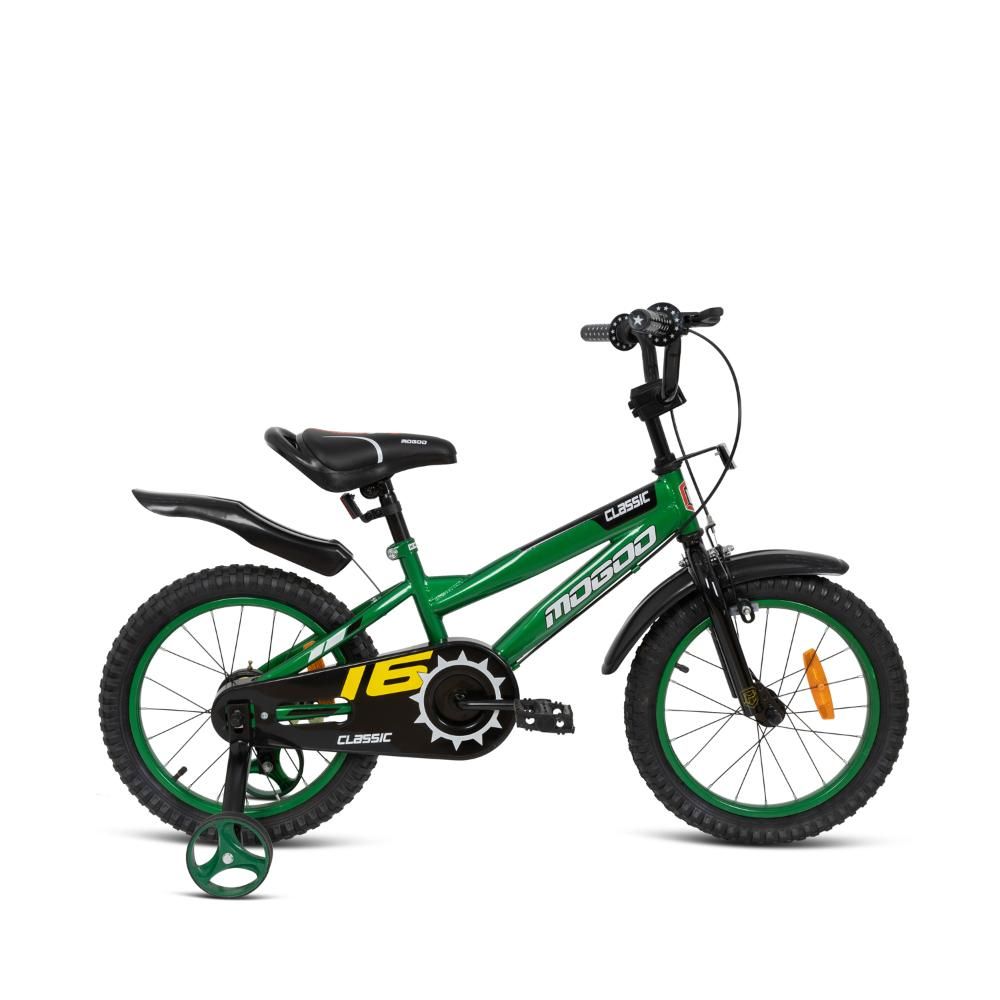 Mogoo - Classic Kids Bike - 16-inch - Green