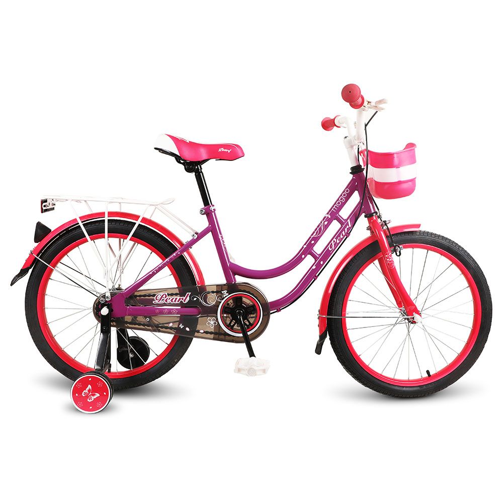 Mogoo - Pearl Girls Bike - 16-Inch - Purple