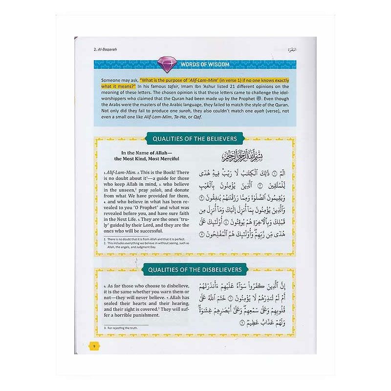 The Clear Quran For Kids Tafsir Book