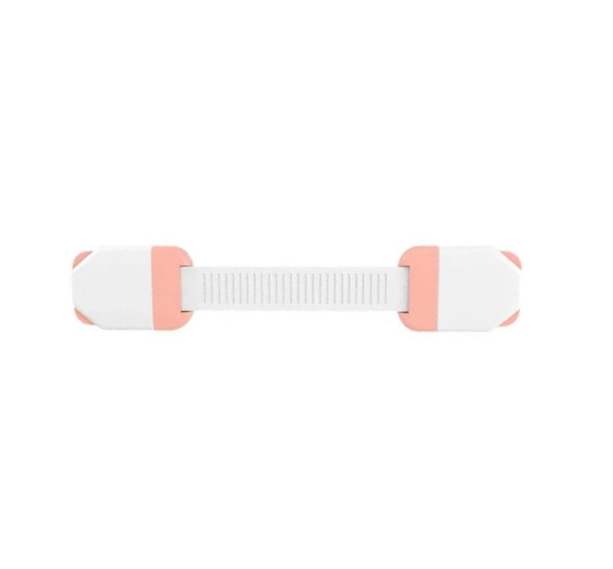 Pikkaboo - Baby Guard Ultimate Safety Lock - Peach/White - 4 Pcs