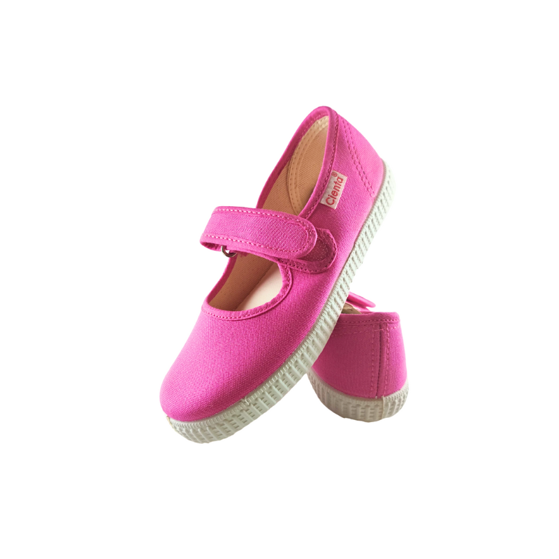 Pikkaboo - Ceinta Kids Comfort Shoes - Mercedes Loop & Strap - Fuchsia