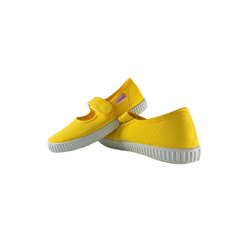 Pikkaboo - Ceinta Amarillo Loop And Strap Comfort Shoes - Yellow