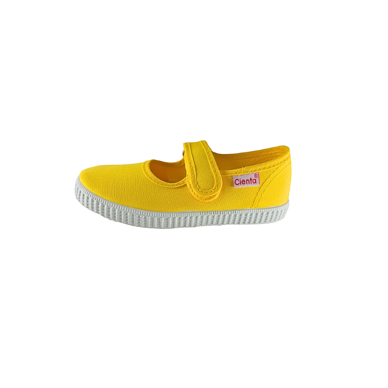 Pikkaboo - Ceinta Amarillo Loop And Strap Comfort Shoes - Yellow