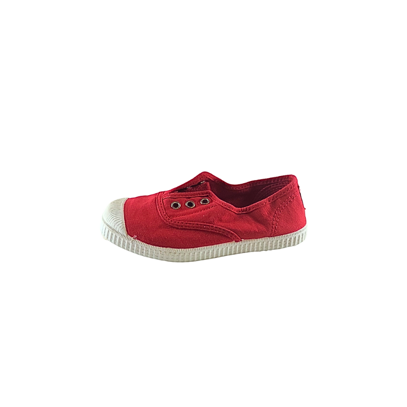 Pikkaboo - Ceinta Rojo Eyelet Slip-on Kids Shoes - Red