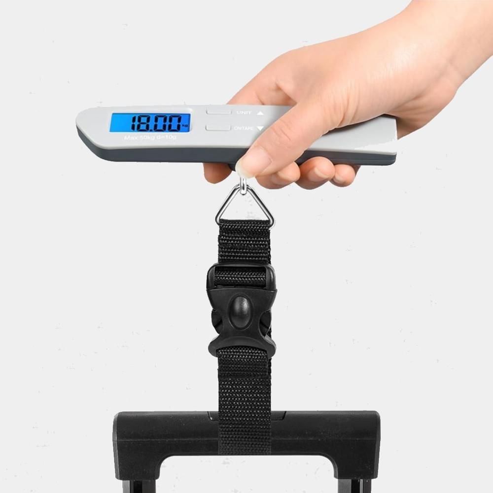 Pikkaboo - Portable Digital Travel Weighing Scale - Silver