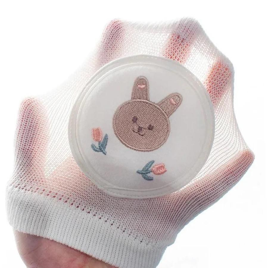 Pikkaboo - Soft Crawl Baby Knee Pads - Rabbit