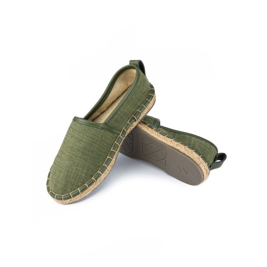 Pikkaboo - Dia Handmade Soft Feet Zhivago Shoes - Olive Green