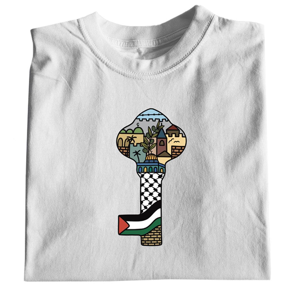 Twinkle Hands - Kids Palestine T-Shirt - Home 