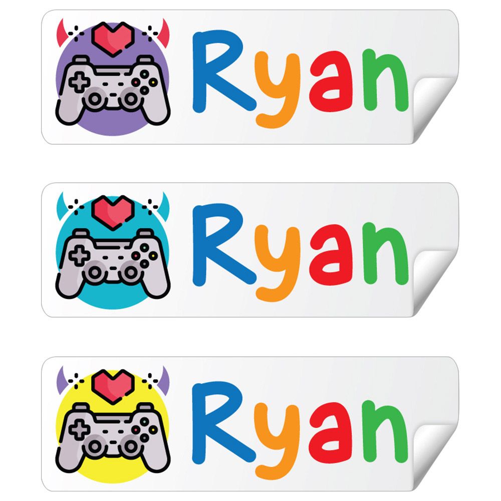 Twinkle Hands - Personalized Labels - Gaming - 30 pcs