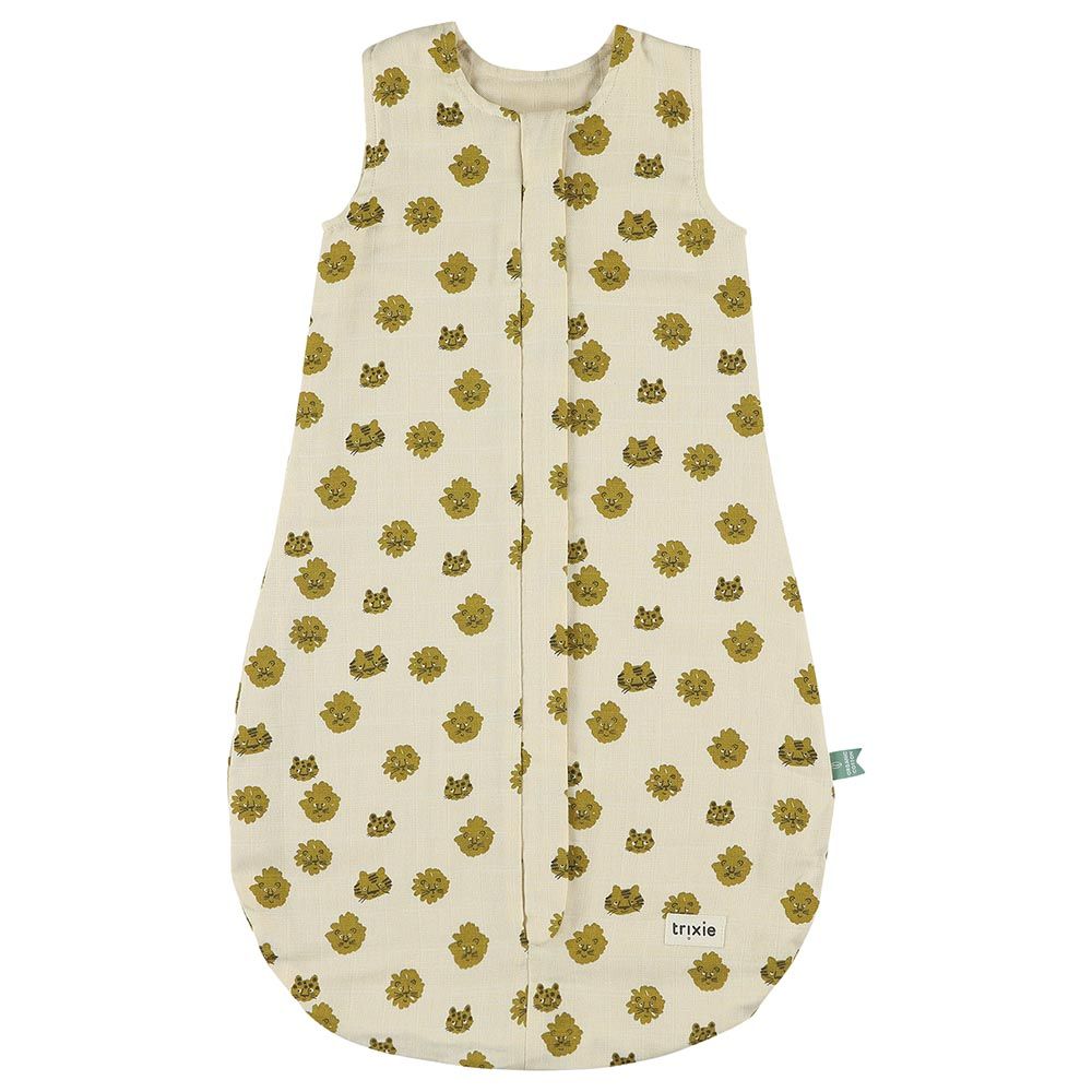 Trixie - Muslin Summer Sleeping Bag - 70cm - Lucky Leopard