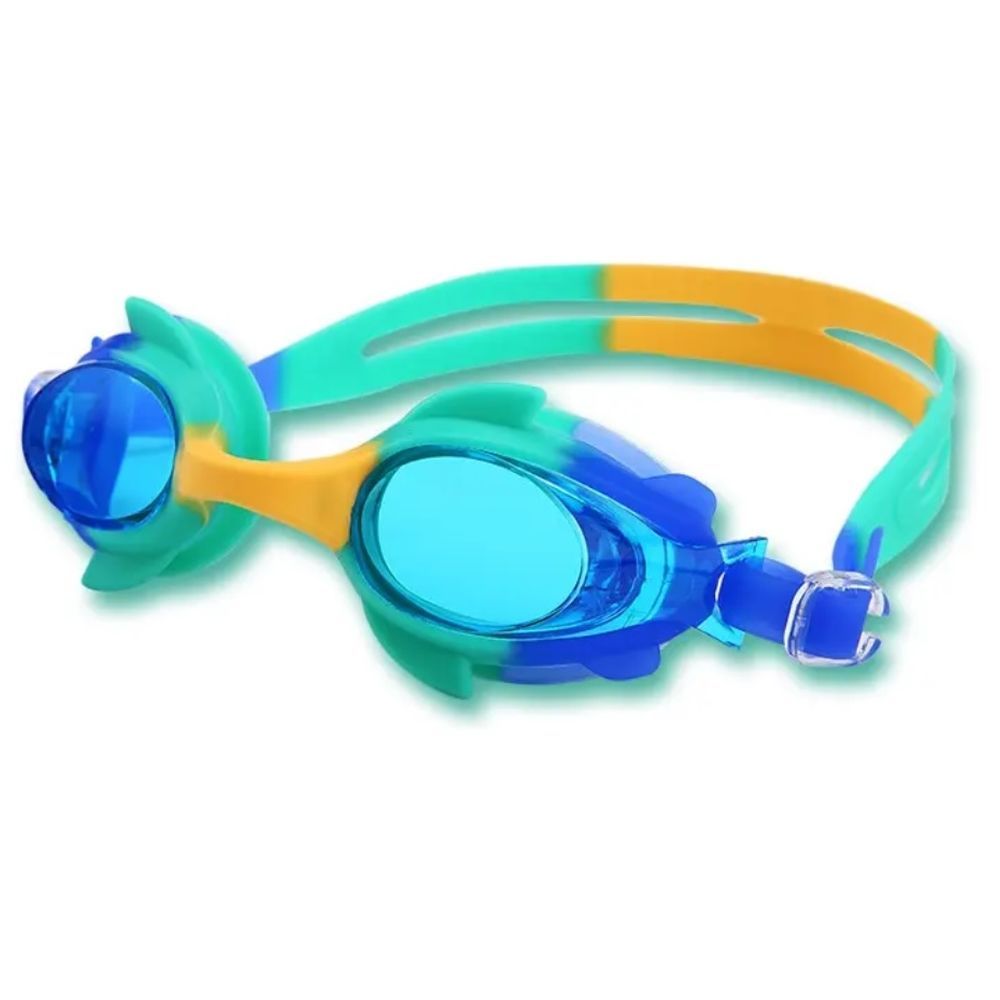 Buddiez - Kids Light Swimming Goggle - Blue/Green/Yellow