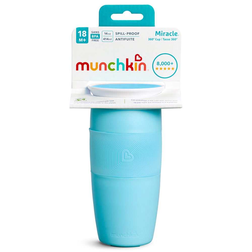 Munchkin - Miracle 360 Sippy Cup - Blue - 414 ml