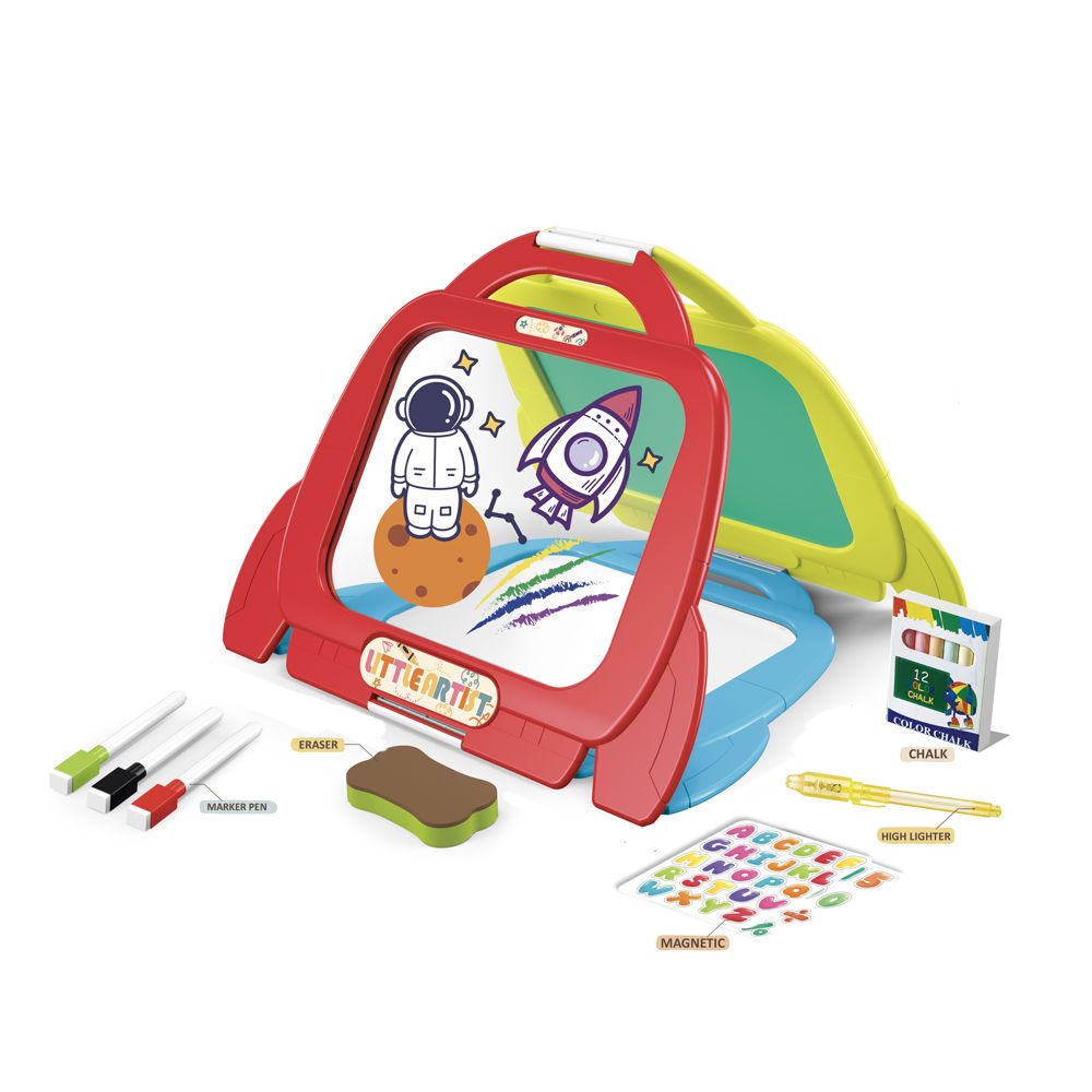 Stem - 4-in-1 Creative Fun My First Drawing Board Set - 14 Pcs