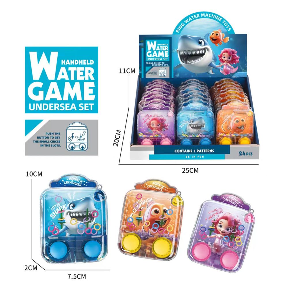 Stem - Undersea Set Handheld Water Game - Color May Vary - 1 Pc