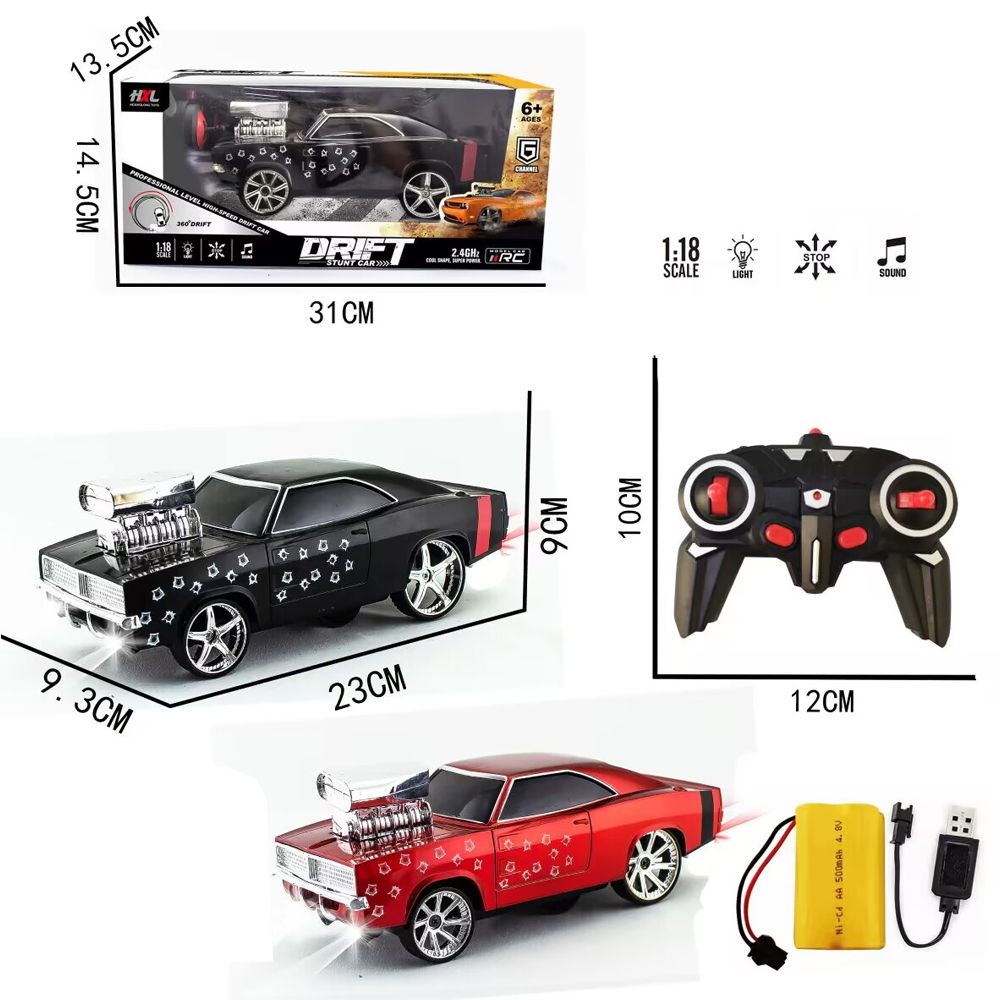 Stem - Remote Control Drift Stunt Car - Colour May Vary