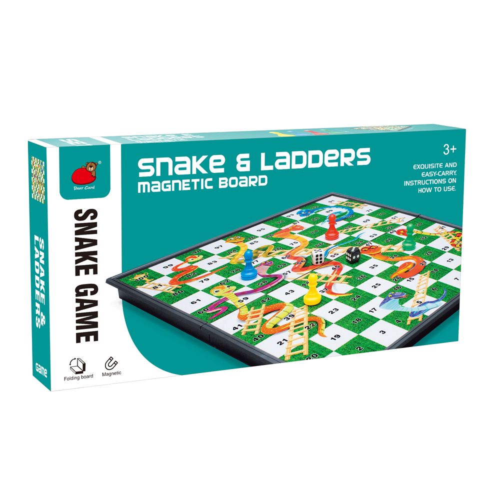 Stem - Snake And Ladders Folding Magnetic Board Game