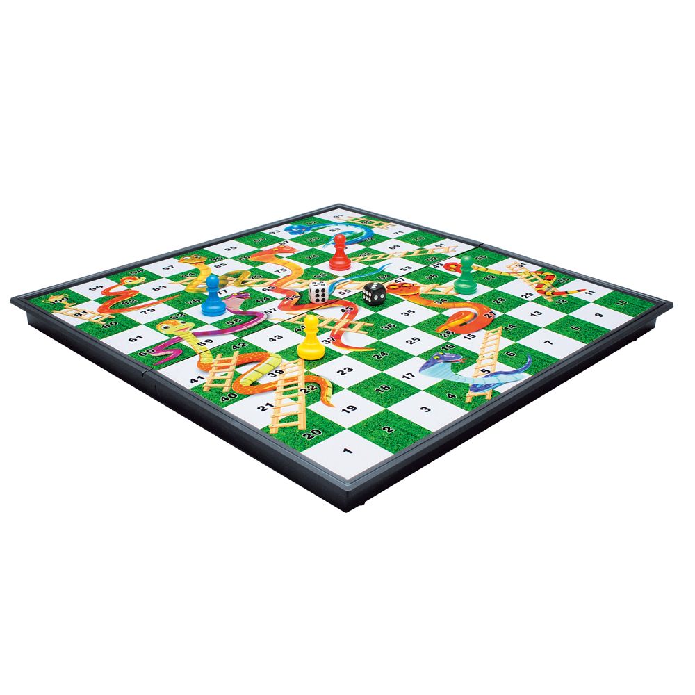 Stem - Snake And Ladders Folding Magnetic Board Game