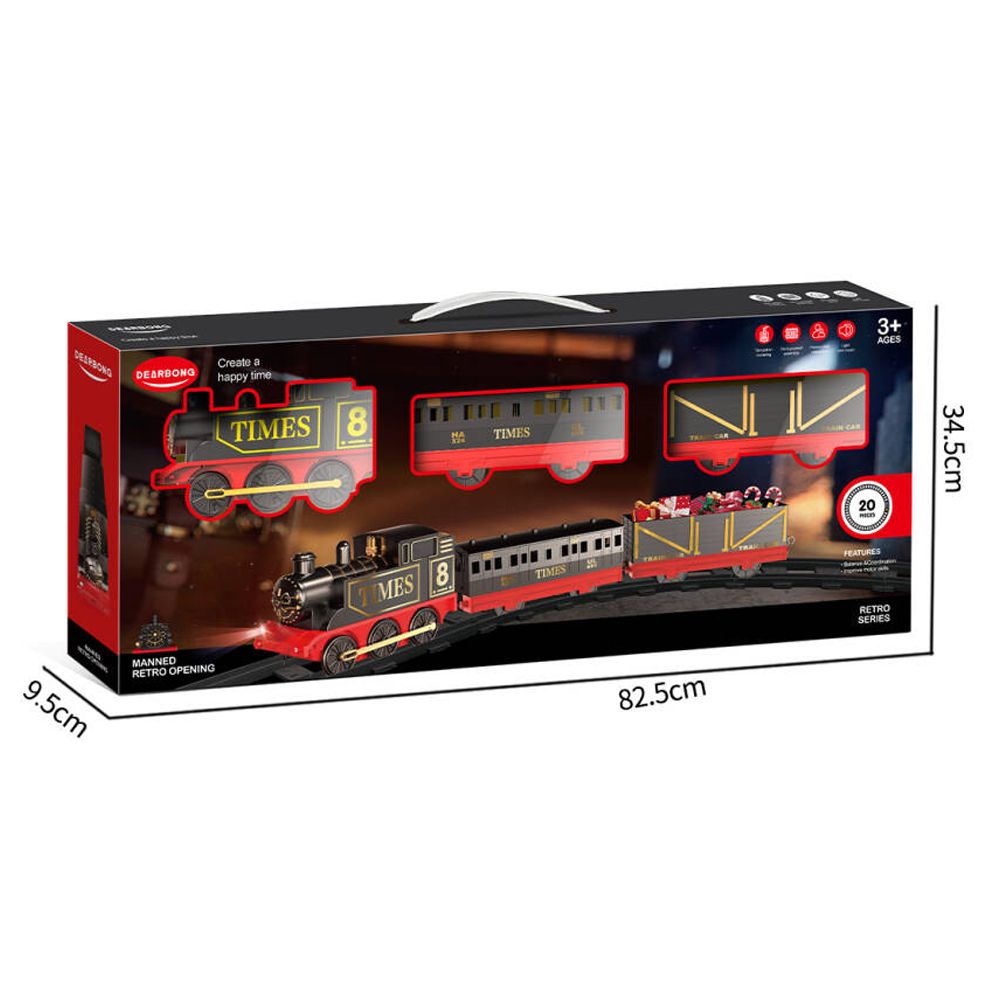 Stem - Retro Electric Train 20-Pc Set